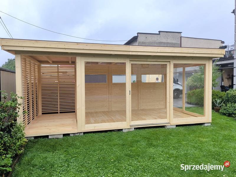 Altana 33 Nowoczesna 3x63 m Blacha Rynny Podłoga Parzymiechy