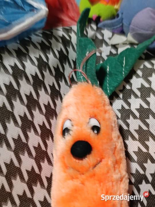 marchewka zabawka pluszowa maskotka pluszak Poznań