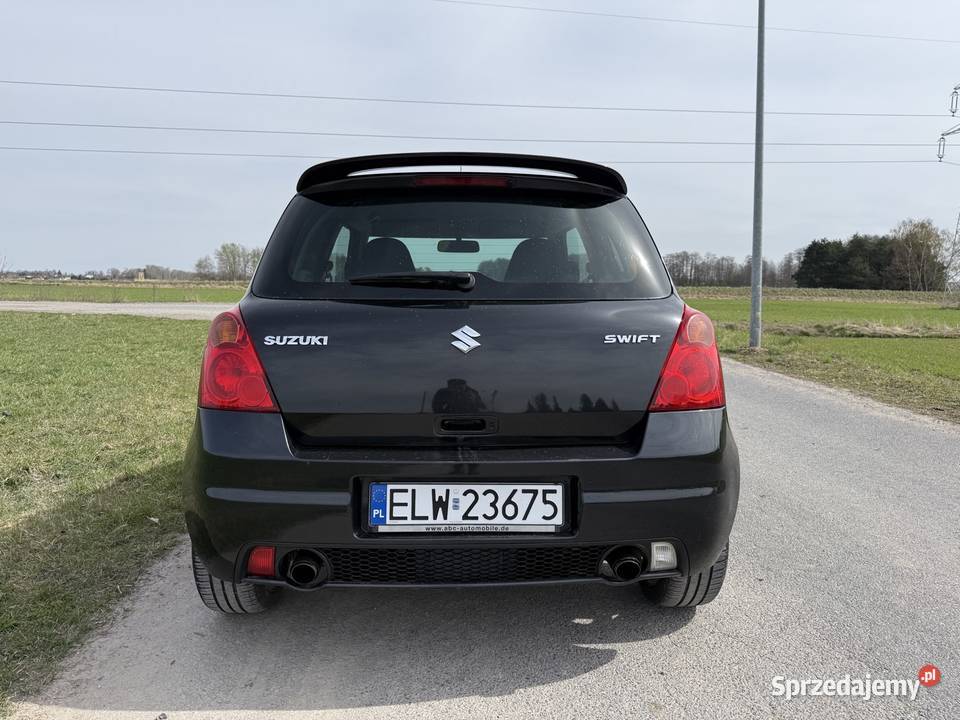 Suzuki Swift Sport 16 125 światła przeciwmgielne Łódź