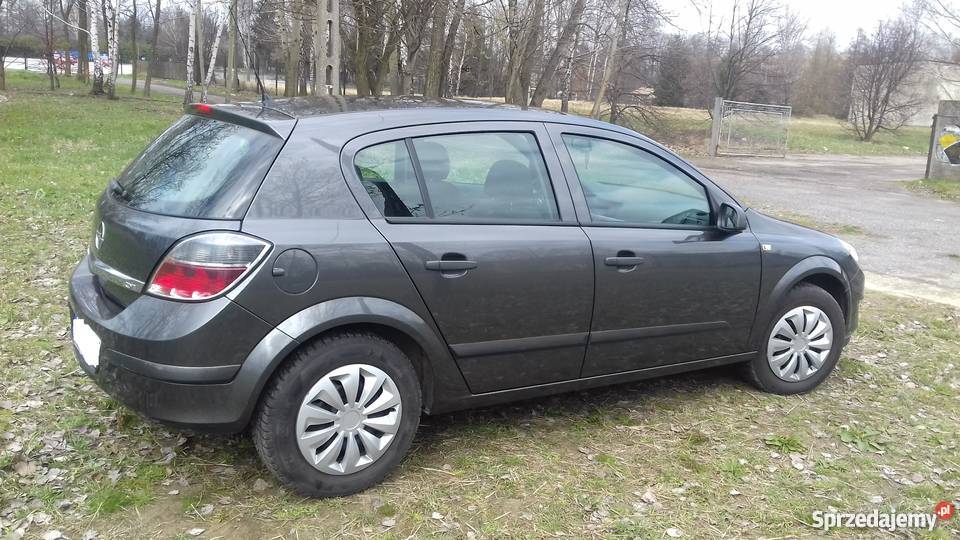 Opel Astra H stan idealny prywatnie szary małopolskie Oświęcim