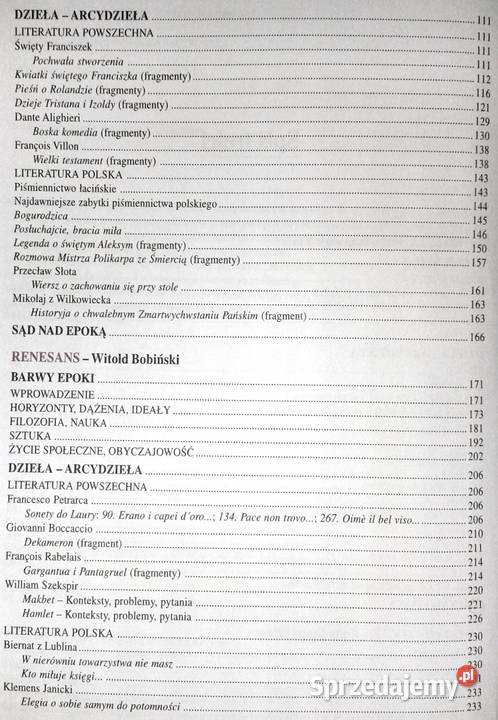 Barwy epok Kultura i literatura 1 Witold Chełm