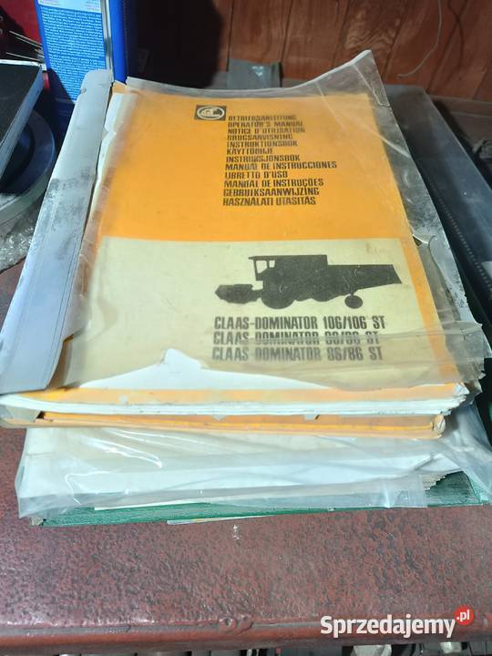 Katalog części Claas Dominator 86 96 itp Łęczyca