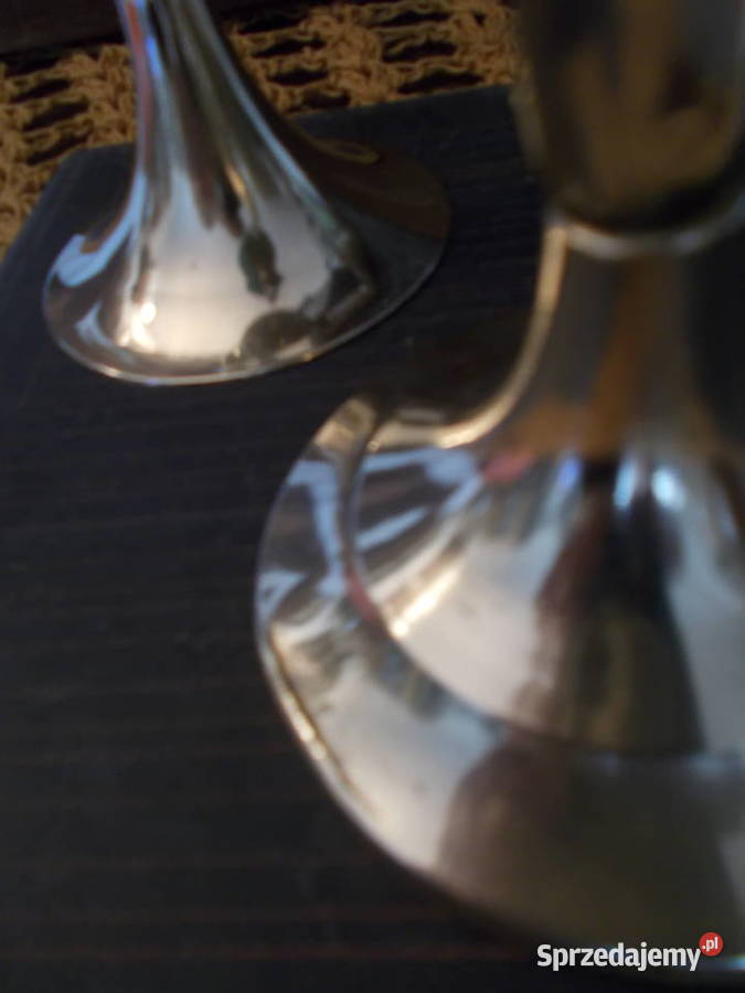 Stary Pokręcony Świecznik Mosiężna Para Vintage Pozostałe Szczecin sprzedam