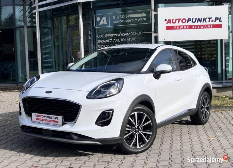 FORD Puma 2022r Salon ASO II WŁ Tempomat 124KM Chorzów