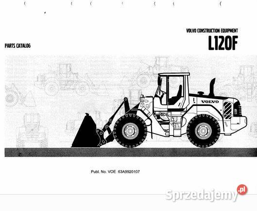 Volvo L25B L120F ECR50D katalogi cześci Kielce