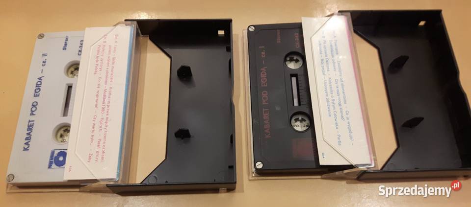 Kabaret pod Egidą cz 12 dwie kasety Lutomiersk