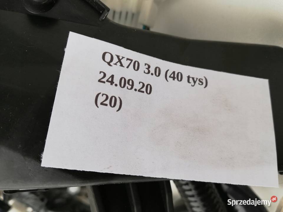 WIĄZKA INSTALACJA WNĘTRZA INFINITI QX70 FX30d Nowy Tomyśl