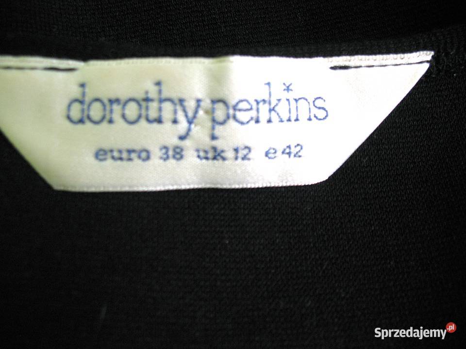Sukienka mała czarna 40 L biust 94 Dorothy Siedlce