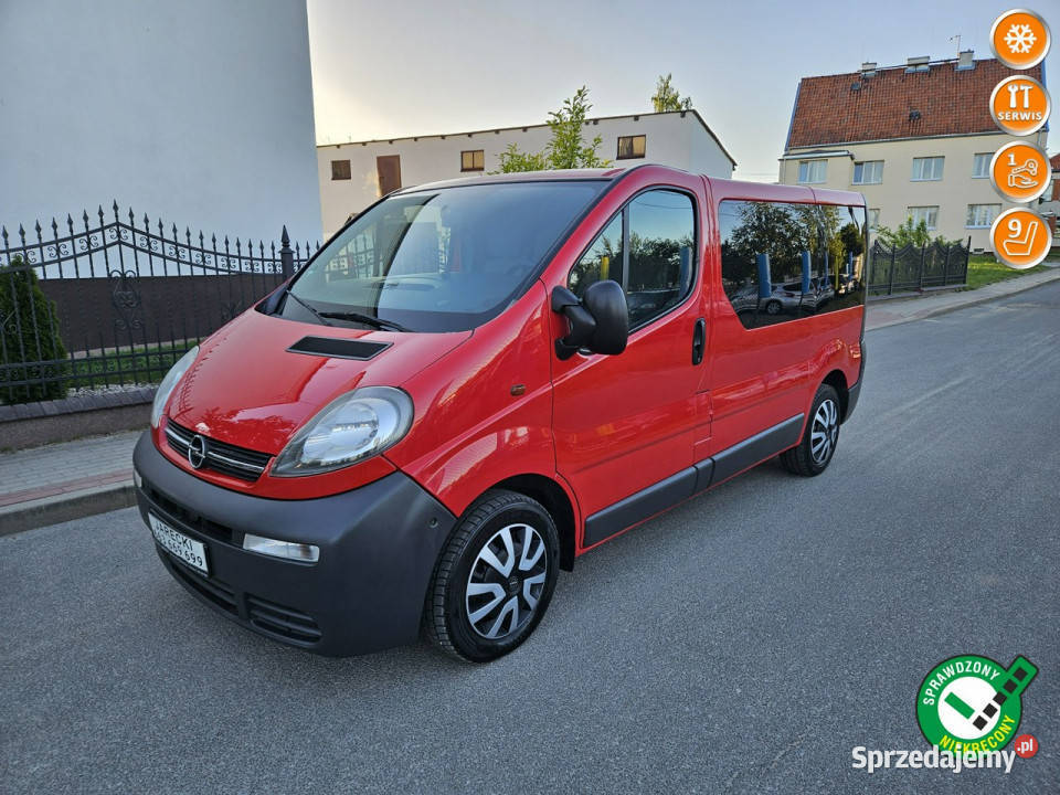 Opel Vivaro Opłacony Zdrowy Zadbany Serwisowany manualna Kisielice