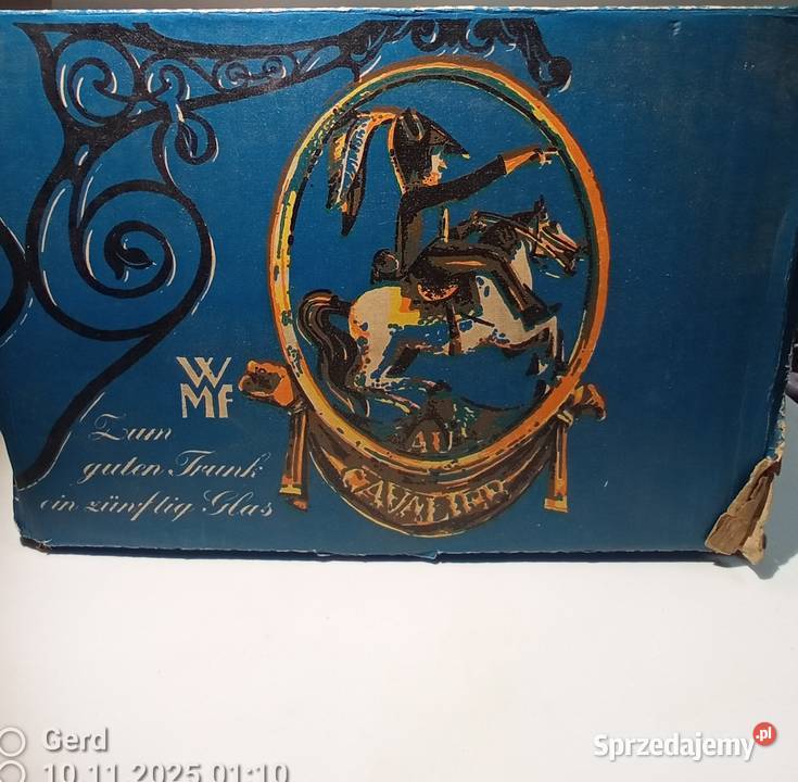 RARYTAS 6x Pokal Kolekcjonerski AEGTELEFUNKEN Warszawa sprzedam