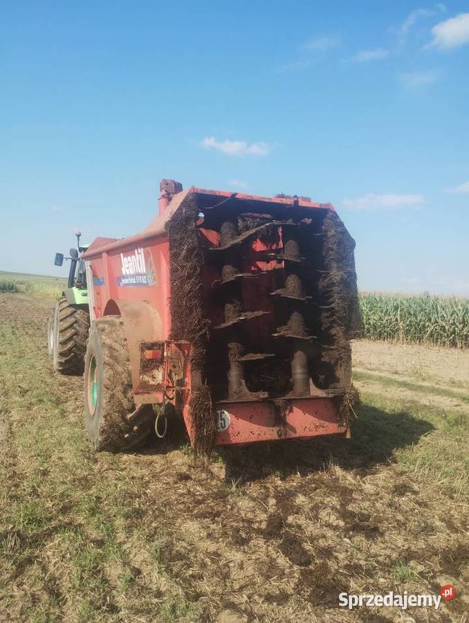 Sprzedam rozrzutnik obornika Jeantil 1612 Nawożenie Łomża