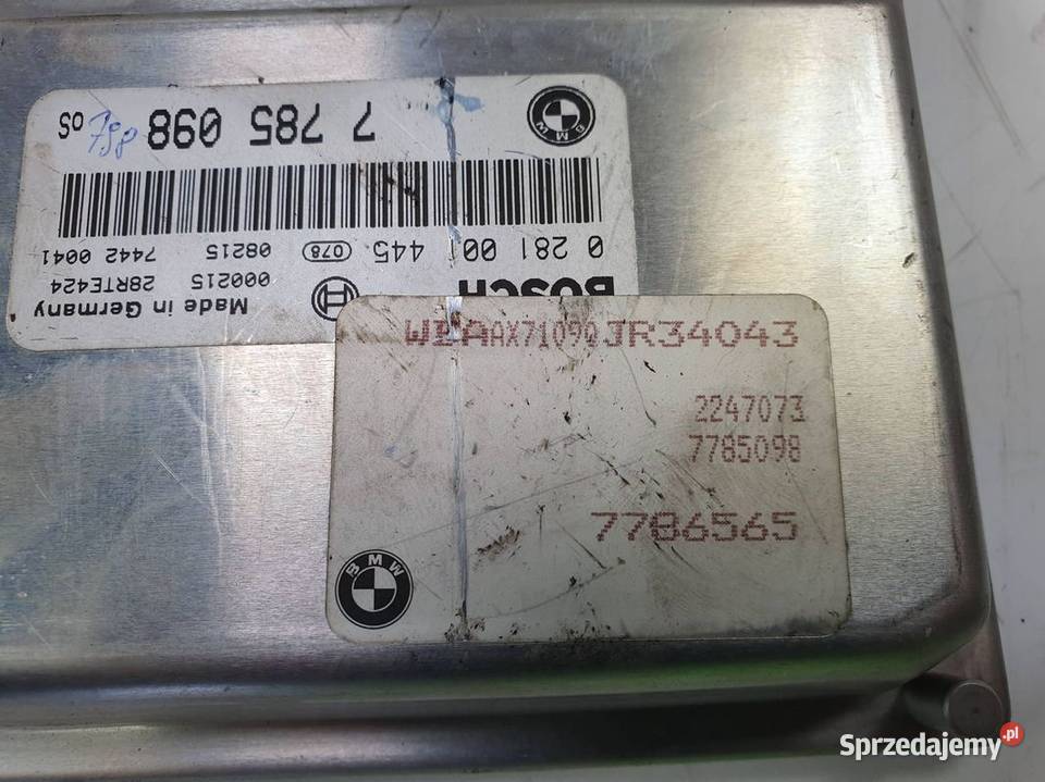 MODUŁ BMW E46 320 D 0281001445 Lipno