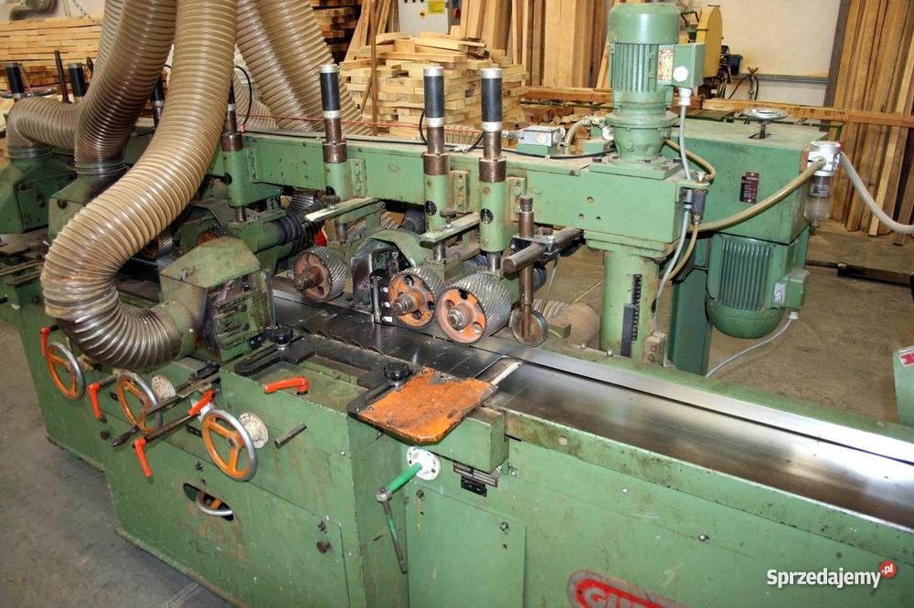 Strugarka czterostronna GUBISCH typ M 1724