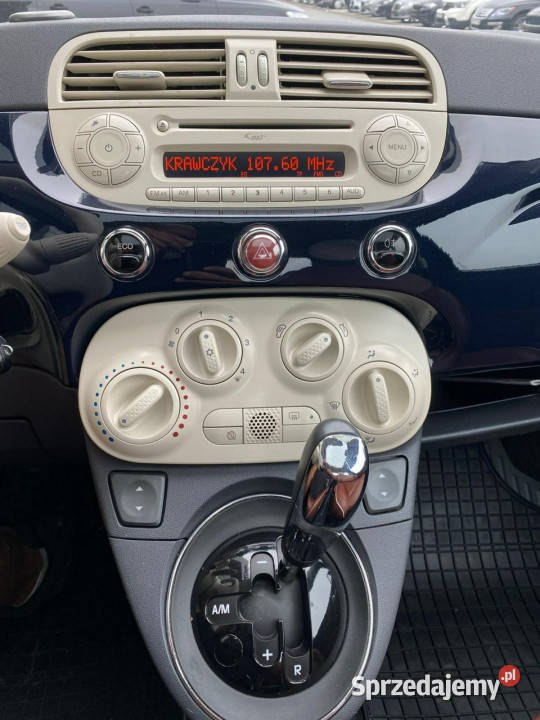 Fiat 500 klima AUTOMAT skóra el szyby lusterka centralny zamek śląskie Żory