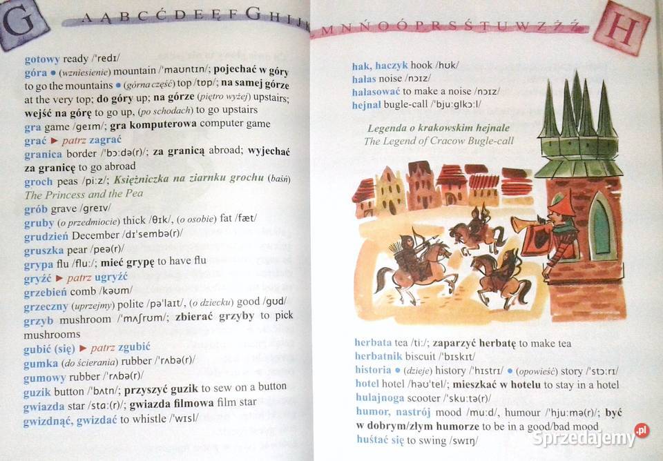 Bajkowy słownik polskoangielski angielskopolski Pozostałe Chełm