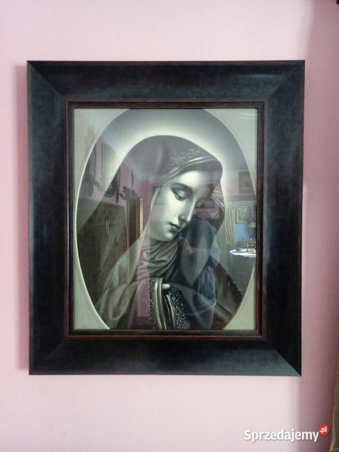 czarna drewniana rama do obrazu lustra NOWA Piotrówek