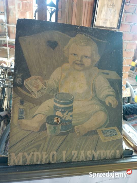 Reklam środków czystości przedwojenna Jarosław