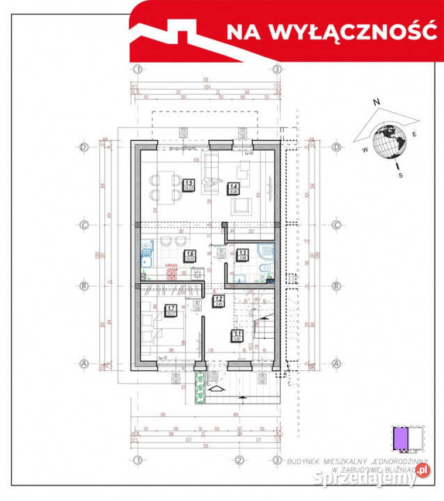Dom w Tarnowie z tarasem i ogrodem Tarnów sprzedam