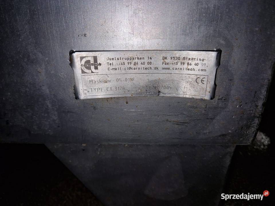 Linia do mielenia i mieszania mięsa Carnitech CT Krotoszyn