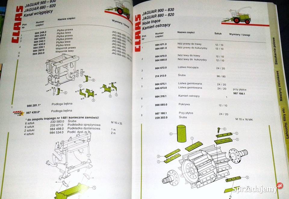 CLAAS Części zamienne Orginal Chełm