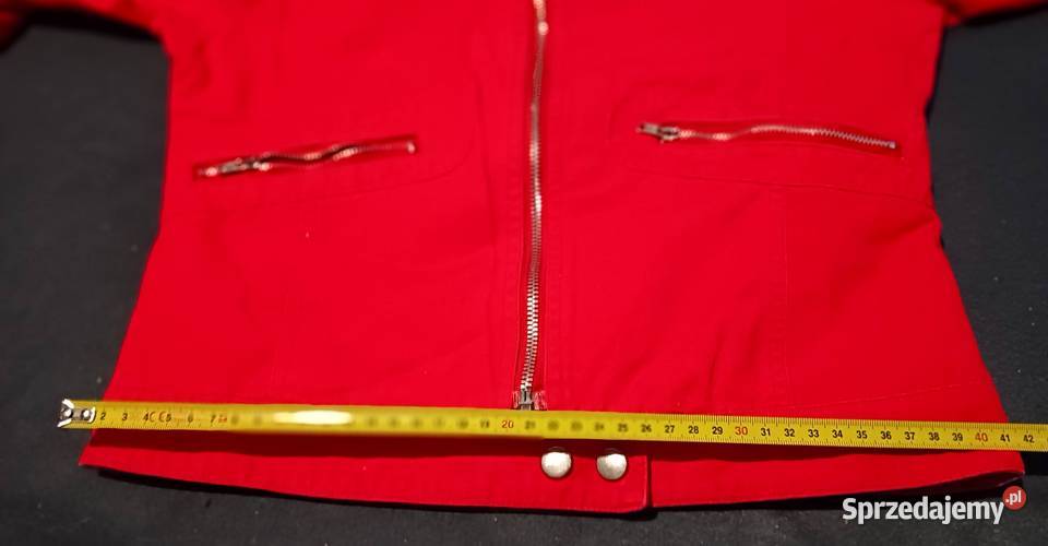 Czerwona kurtka S Warszawa