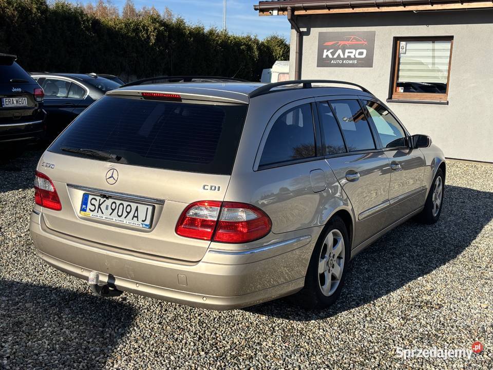 MercedesBenz E270 podgrzewane fotele śląskie Paniówki