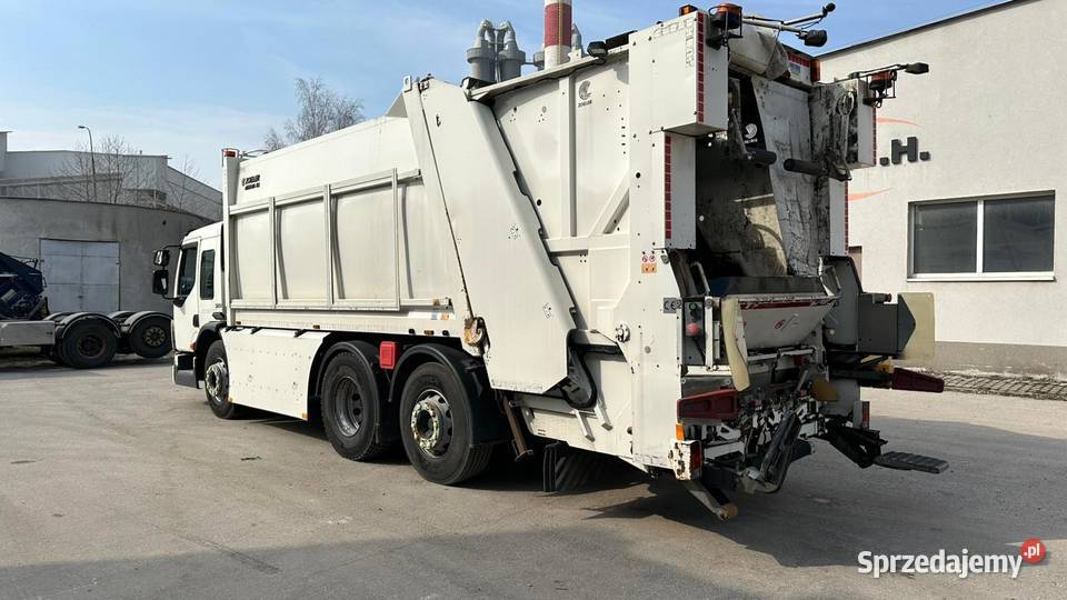 Volvo FE śmieciarka trzyosiowa Zoeller 21m3 EURO Nowiny