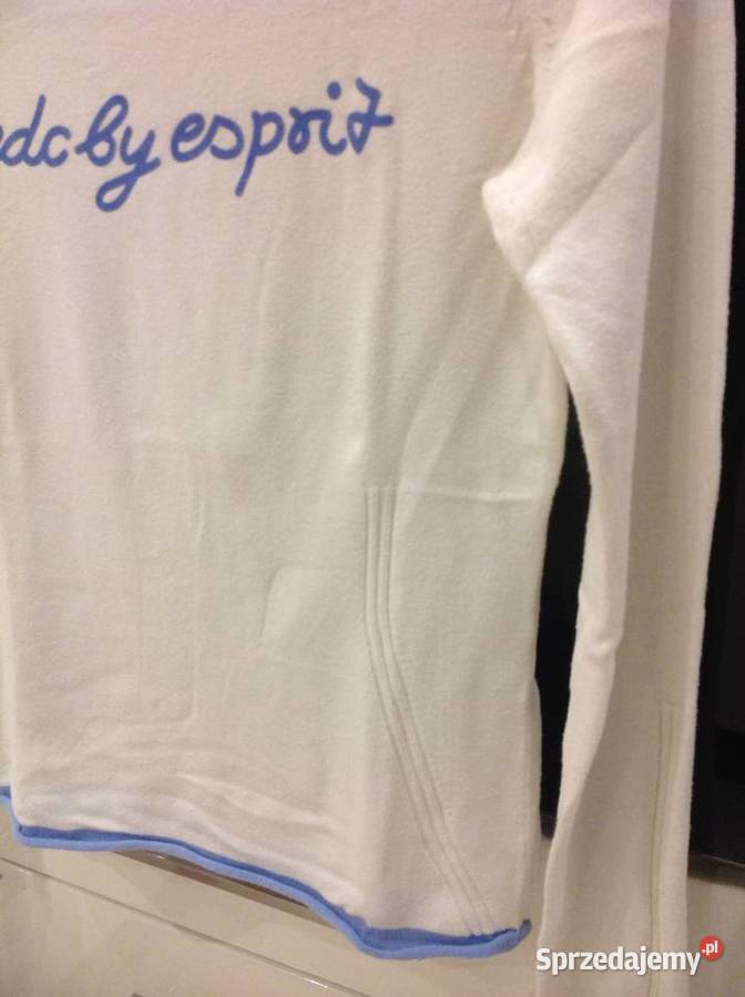 Cienki Biały Sweterek Damski ESPRIT S Swetry i golfy Nowa Sól sprzedam