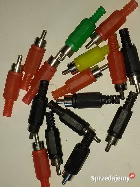Wtyk Cinch na kabel łódzkie Łódź