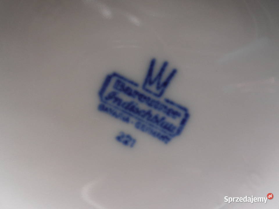 Porcelanowy mlecznik Wzór słomkowy BAVARIA Raszków sprzedam