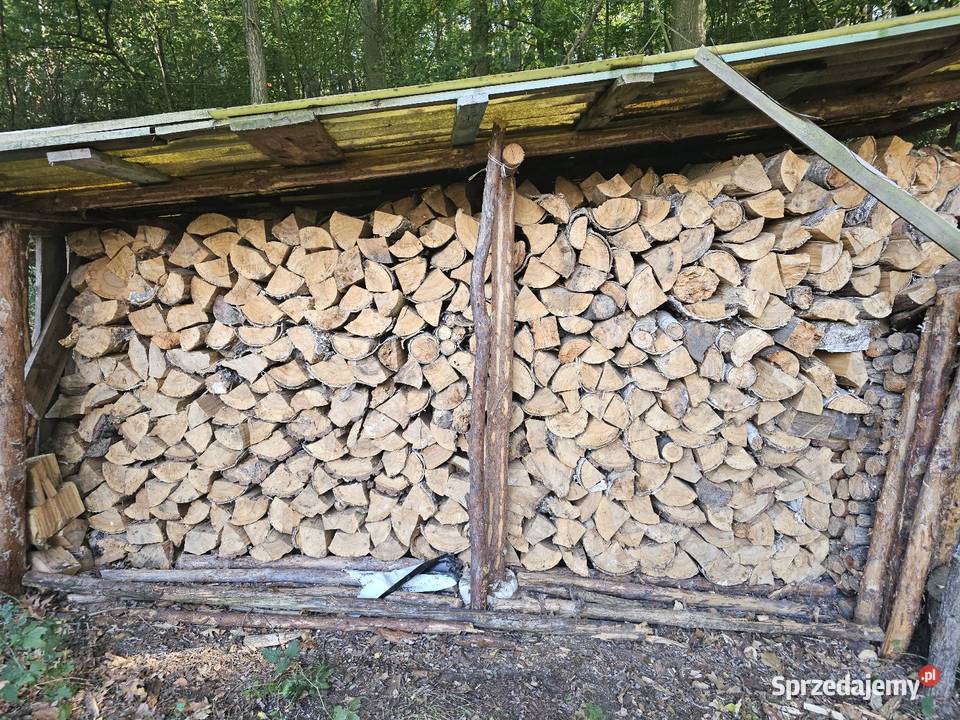 Drewno opałowe kominkowe sosna brzoza akacja łódzkie Wieluń