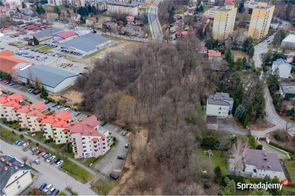Działka komercyjna zabudowa mieszkaniowausługowa Ustroń sprzedam