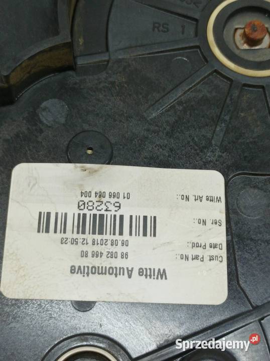MECHANIZM SZYBY DRZWI PRAWYCH PRZESUWNYCH