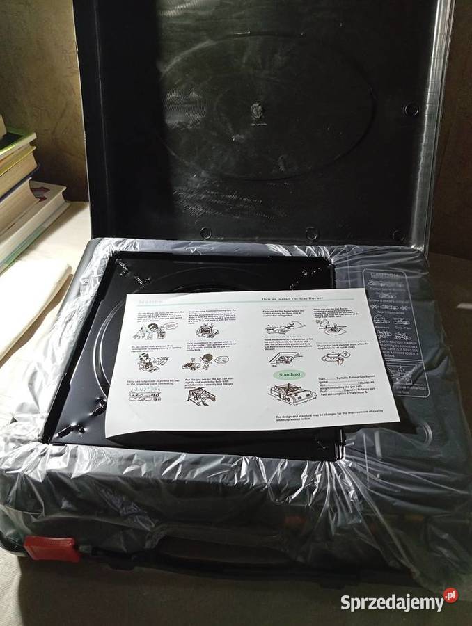 Kuchenka gazowa turystyczna na kartusze gazowe z Sprzęt kuchenny Sport i Wypoczynek Łódź