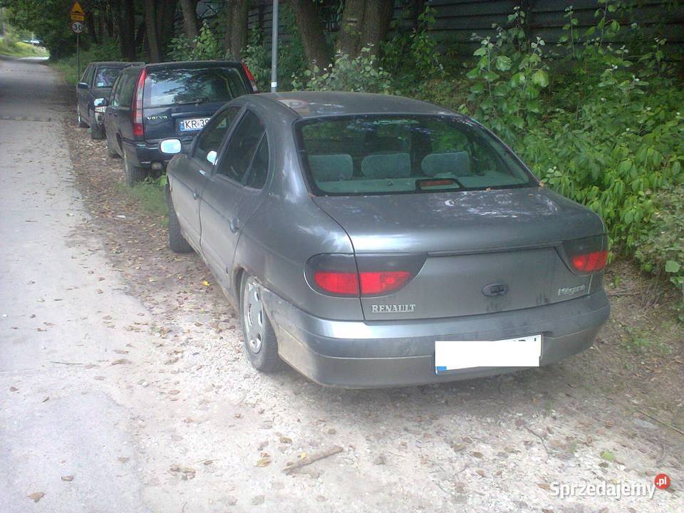 Szyba tylna tył Renault Megane sedan classic małopolskie Kraków