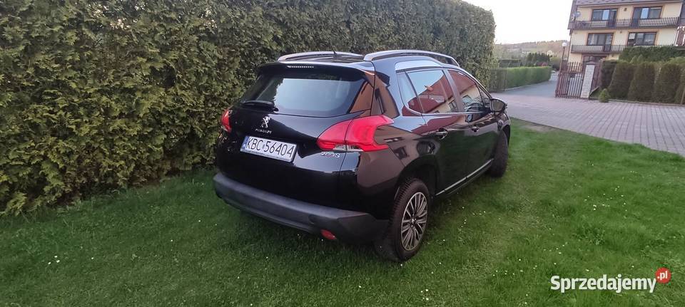 Peugeot 2008 16 Bezwypadkowy 2 Właściciel Czarny Łąkta Górna