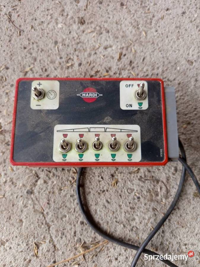 Hardi Master 800L 15m hydrauliczny sterownik Stopnica