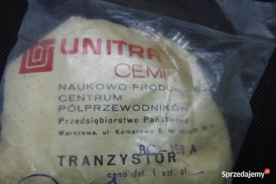 BC158A Tranzystor Unitra Cemi bc 158a