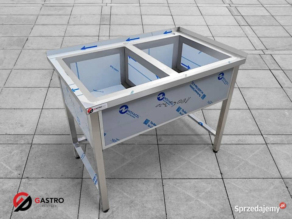 Basen 2komorowym spawany 1100x700x850 mm komora Ostrów Wielkopolski sprzedam