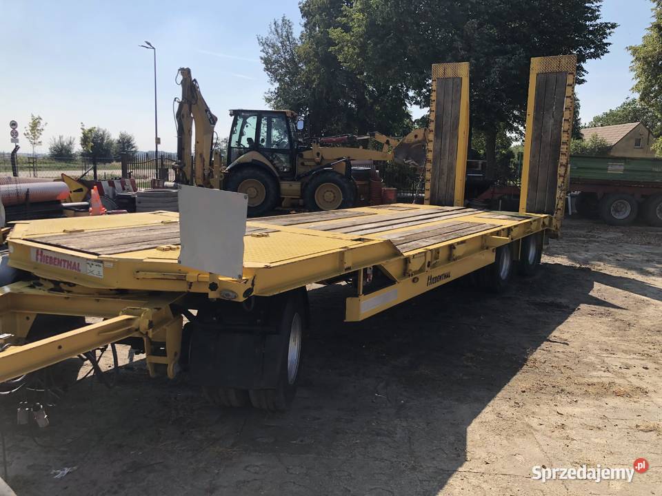 Przyczepa niskopodwozie 24t wielkopolskie Strykowo