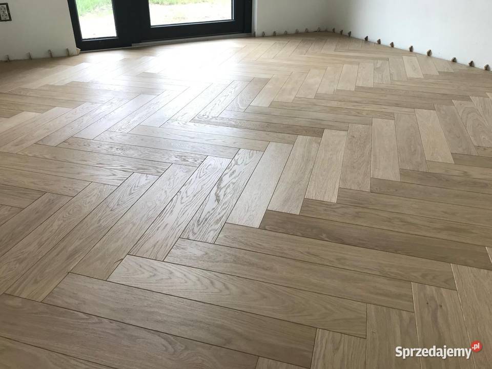 Jodełka klasyczna dębowa 14x120x600 Raw Wood Rzeszów sprzedam