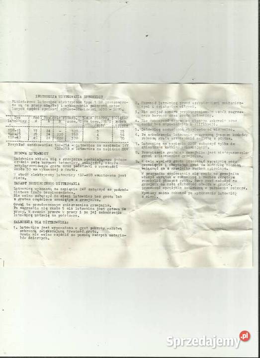 Lutownica miniaturowa typ 1LU40A 40W24V