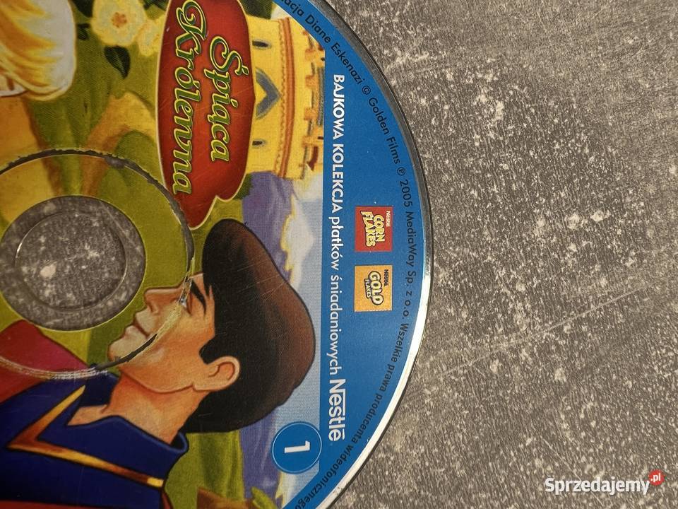 Płyta dzieci Śpiąca królewna podkarpackie