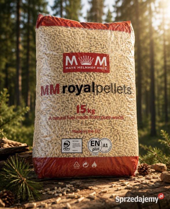 Pelet Pellet MM ROYAL drzewny czysty Świerk Przemyśl