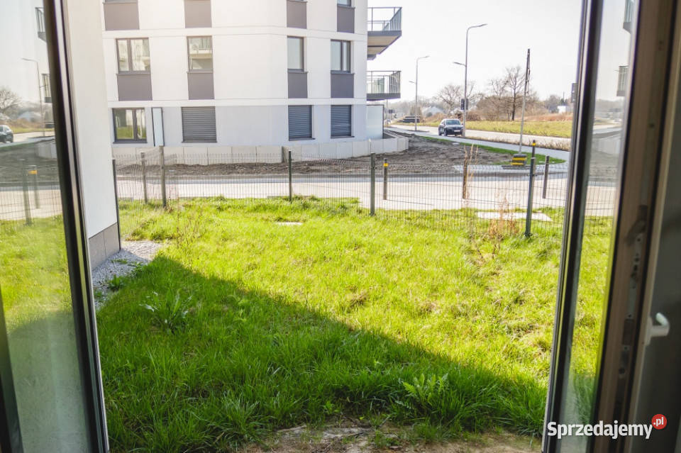 OGRÓD nowe 2 pokoje wyposażone parking komórka Rok budowy 2023 Sprzedaż Wrocław