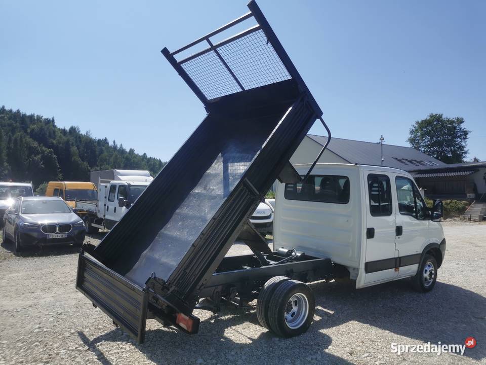 Iveco Daily 35C12 Brygadówka wywrotka Dubel hak Miechów