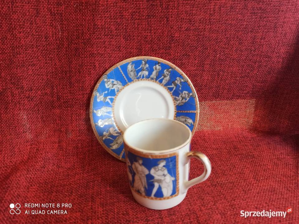 Filiżanka do mocci Royal Sceny antyczne Sygn