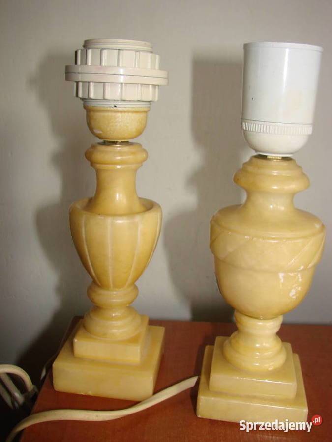 włoska alabastrowa lampa nocna pomorskie sprzedam