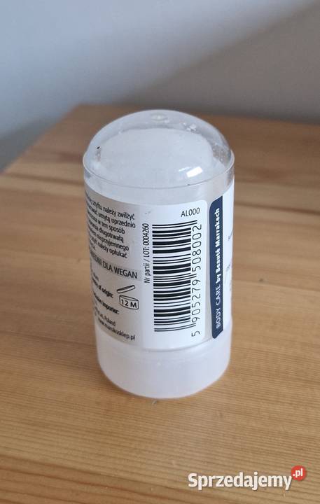 dezodorant naturalny vegan kryształ kamień ałun małopolskie Kraków