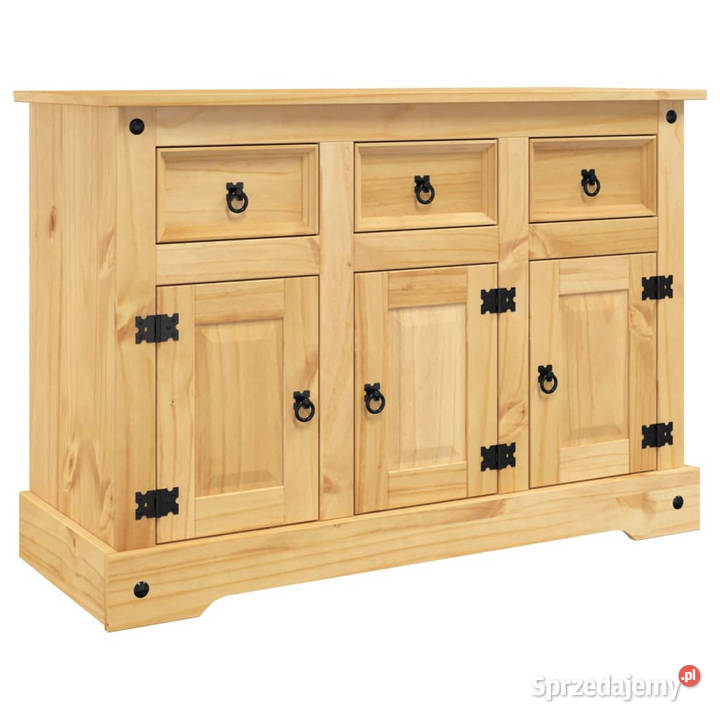 Szafka Corona brązowa 112x43x78 drewno sosny mazowieckie sprzedam